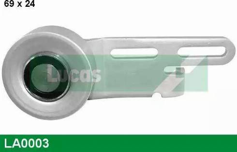 Lucas Engine Drive LA0003 - Pulley, v-ribbed belt autospares.lv