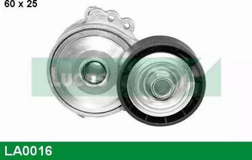 Lucas Engine Drive LA0016 - Belt Tensioner, v-ribbed belt autospares.lv