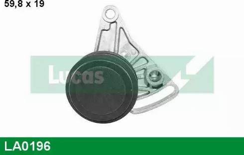 Lucas Engine Drive LA0196 - Pulley, v-ribbed belt autospares.lv