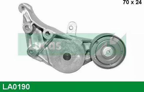 Lucas Engine Drive LA0190 - Belt Tensioner, v-ribbed belt autospares.lv