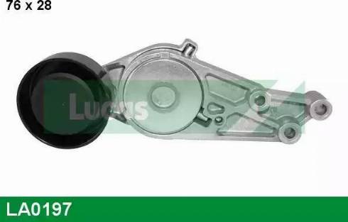 Lucas Engine Drive LA0197 - Belt Tensioner, v-ribbed belt autospares.lv