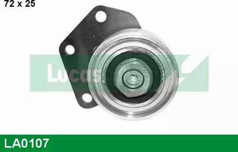 Lucas Engine Drive LA0107 - Pulley, v-ribbed belt autospares.lv