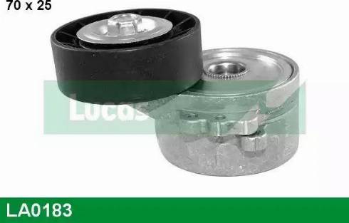 Lucas Engine Drive LA0183 - Belt Tensioner, v-ribbed belt autospares.lv