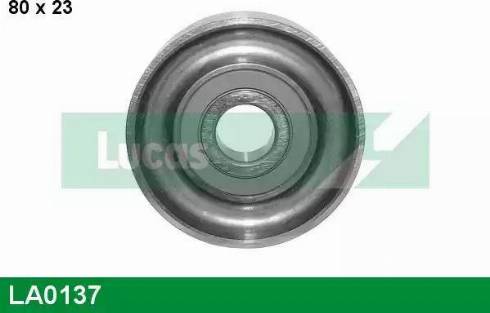 Lucas Engine Drive LA0137 - Pulley, v-ribbed belt autospares.lv