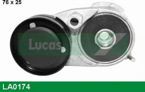 Lucas Engine Drive LA0174 - Belt Tensioner, v-ribbed belt autospares.lv