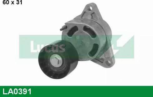 Lucas Engine Drive LA0391 - Belt Tensioner, v-ribbed belt autospares.lv