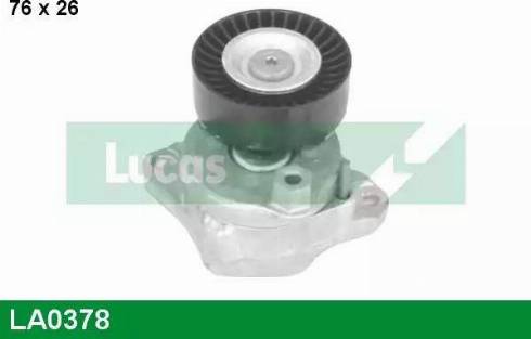 Lucas Engine Drive LA0378 - Belt Tensioner, v-ribbed belt autospares.lv