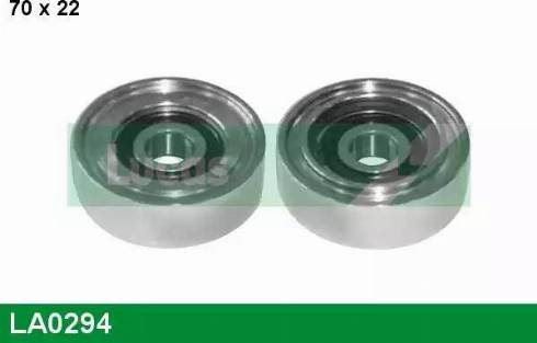 Lucas Engine Drive LA0294 - Pulley, v-ribbed belt autospares.lv