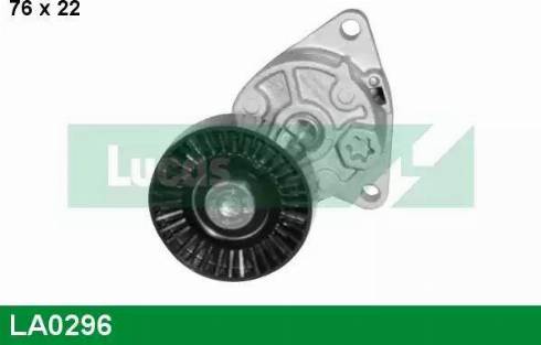 Lucas Engine Drive LA0296 - Belt Tensioner, v-ribbed belt autospares.lv