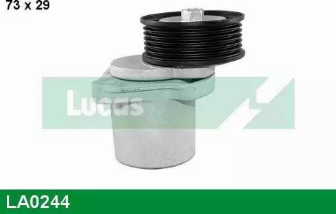 Lucas Engine Drive LA0244 - Belt Tensioner, v-ribbed belt autospares.lv