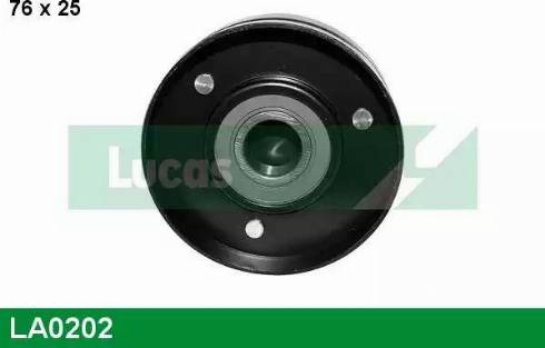 Lucas Engine Drive LA0202 - Pulley, v-ribbed belt autospares.lv