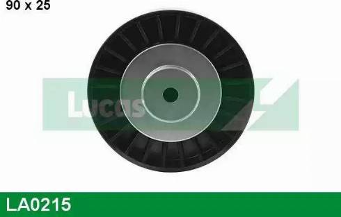 Lucas Engine Drive LA0215 - Pulley, v-ribbed belt autospares.lv