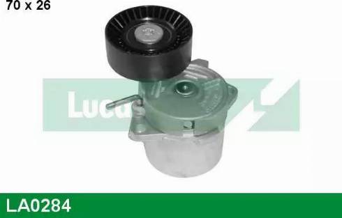 Lucas Engine Drive LA0284 - Belt Tensioner, v-ribbed belt autospares.lv