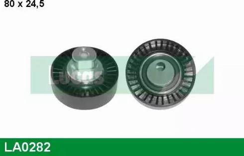 Lucas Engine Drive LA0282 - Pulley, v-ribbed belt autospares.lv