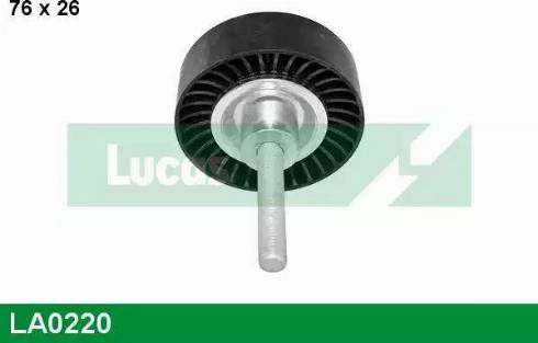 Lucas Engine Drive LA0220 - Deflection / Guide Pulley, timing belt autospares.lv