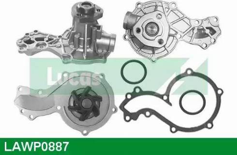 Lucas Engine Drive LAWP0887 - Water Pump autospares.lv