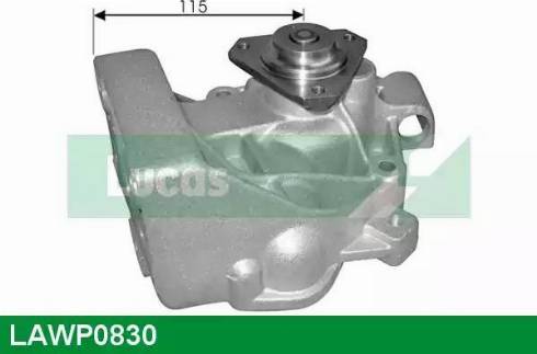 Lucas Engine Drive LAWP0830 - Water Pump autospares.lv