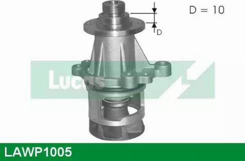 Lucas Engine Drive LAWP1005 - Water Pump autospares.lv