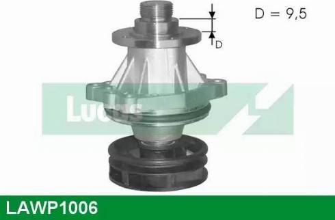 Lucas Engine Drive LAWP1006 - Water Pump autospares.lv