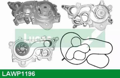 Lucas Engine Drive LAWP1196 - Water Pump autospares.lv