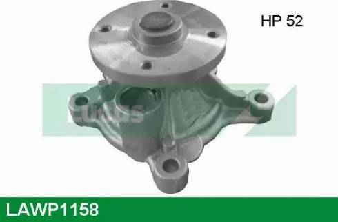 Lucas Engine Drive LAWP1158 - Water Pump autospares.lv