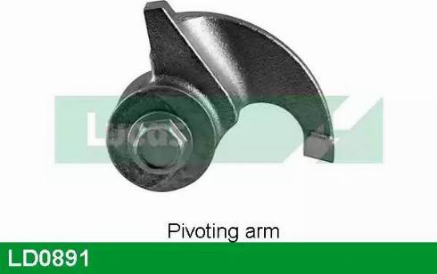 Lucas Engine Drive LD0891 - Tensioner Pulley, timing belt autospares.lv