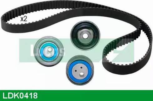 Lucas Engine Drive LDK0418 - Timing Belt Set autospares.lv