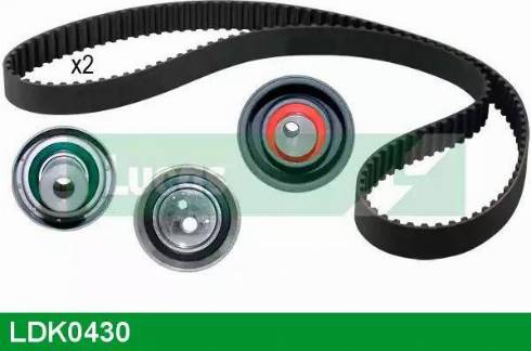 Lucas Engine Drive LDK0430 - Timing Belt Set autospares.lv