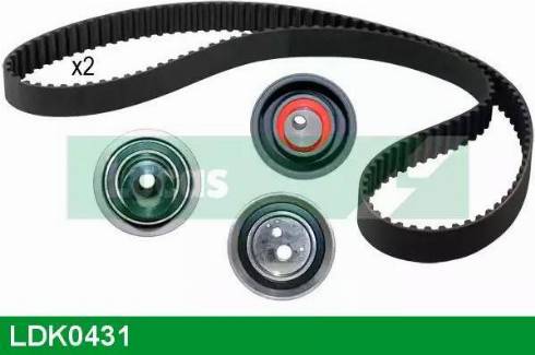 Lucas Engine Drive LDK0431 - Timing Belt Set autospares.lv