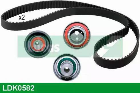 Lucas Engine Drive LDK0582 - Timing Belt Set autospares.lv