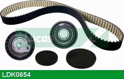 Lucas Engine Drive LDK0654 - Timing Belt Set autospares.lv