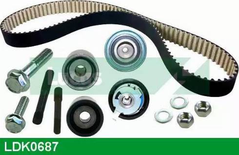 Lucas Engine Drive LDK0687 - Timing Belt Set autospares.lv