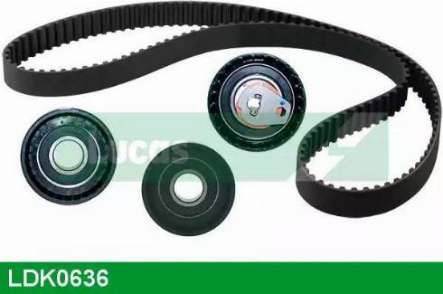 Lucas Engine Drive LDK0636 - Timing Belt Set autospares.lv