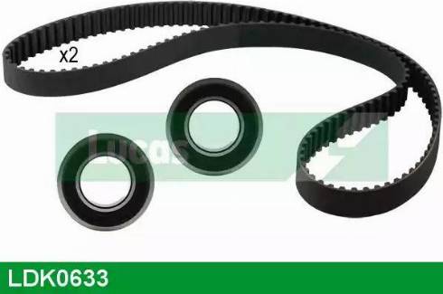 Lucas Engine Drive LDK0633 - Timing Belt Set autospares.lv