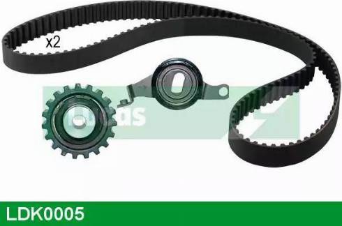 Lucas Engine Drive LDK0005 - Timing Belt Set autospares.lv