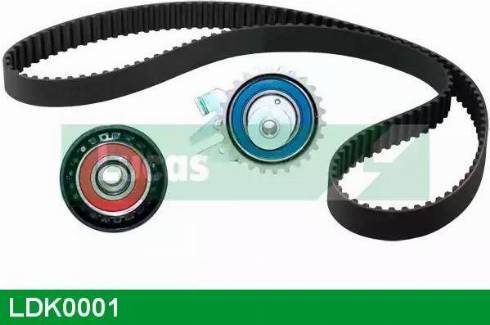 Lucas Engine Drive LDK0001 - Timing Belt Set autospares.lv