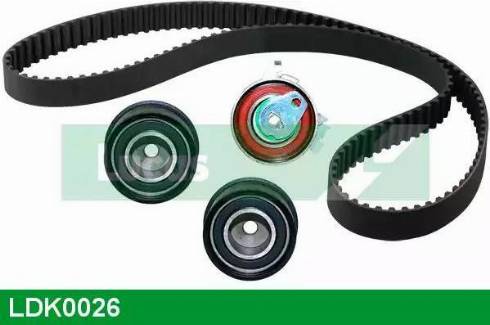 Lucas Engine Drive LDK0026 - Timing Belt Set autospares.lv