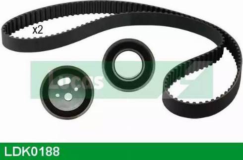 Lucas Engine Drive LDK0188 - Timing Belt Set autospares.lv