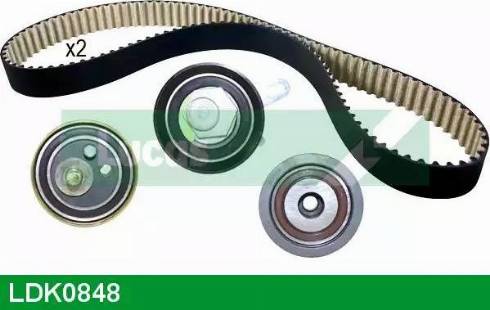 Lucas Engine Drive LDK0848 - Timing Belt Set autospares.lv