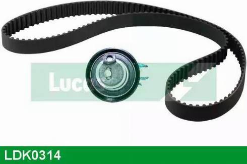 Lucas Engine Drive LDK0314 - Timing Belt Set autospares.lv