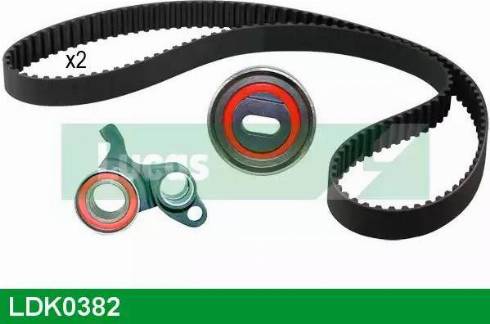 Lucas Engine Drive LDK0382 - Timing Belt Set autospares.lv