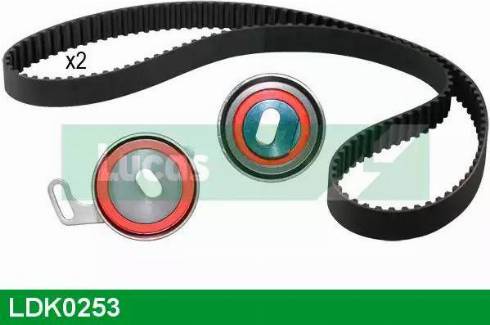 Lucas Engine Drive LDK0253 - Timing Belt Set autospares.lv