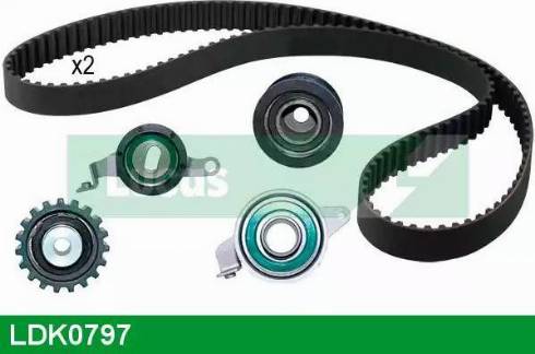 Lucas Engine Drive LDK0797 - Timing Belt Set autospares.lv