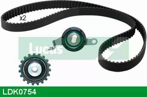 Lucas Engine Drive LDK0754 - Timing Belt Set autospares.lv