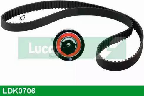 Lucas Engine Drive LDK0706 - Timing Belt Set autospares.lv