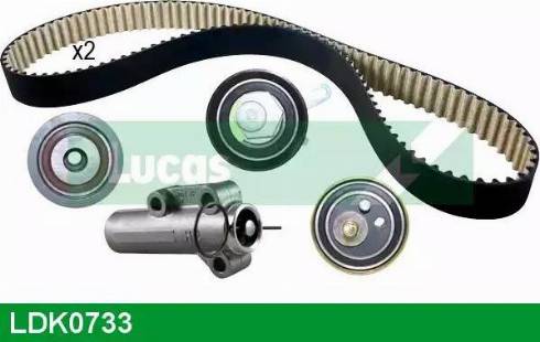 Lucas Engine Drive LDK0733 - Timing Belt Set autospares.lv