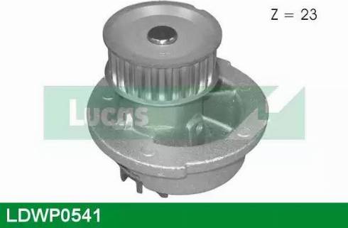 Lucas Engine Drive LDWP0541 - Water Pump autospares.lv