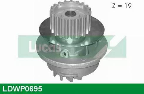 Lucas Engine Drive LDWP0695 - Water Pump autospares.lv
