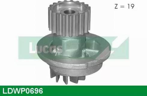 Lucas Engine Drive LDWP0696 - Water Pump autospares.lv