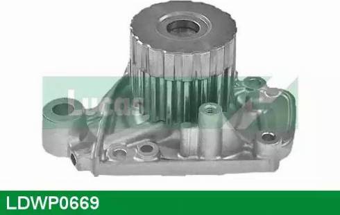 Lucas Engine Drive LDWP0669 - Water Pump autospares.lv